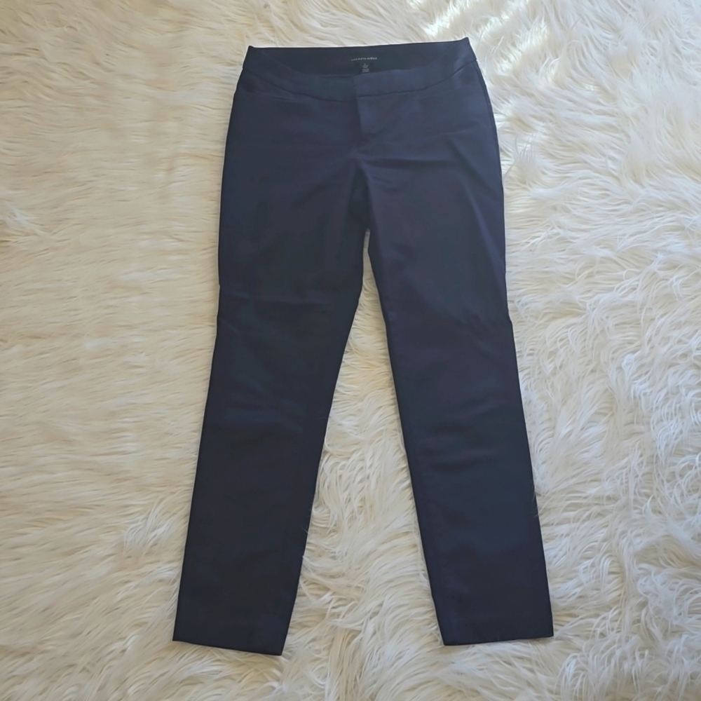 Saks straight leg ankle dress pants